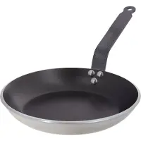 De Buyer Poêle aluminium épais 32cm - - 8480.32 - choc resto induction