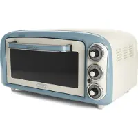 Ariete 00C097905AR0 Vintage Mini-Ofen, blau