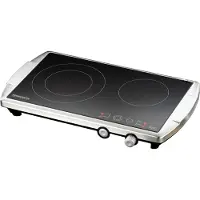 Rommelsbacher CT3400/E Table de cuisson vitrocéramique Domino Autonome