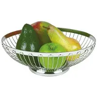 Multi Brot-/Obstkorb, Edelstahl, Stockage du pain, Gris