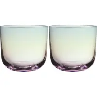 Like. by Villeroy & Boch Like Pearl Verre à eau, set de 2 pcs. 9x8cm, Verres, Multicolore