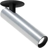 Wever & Ducre Match Semi-Encastré 1.0 - Projecteur Black Matt|Aluminium | 2700 K | False Ceiling