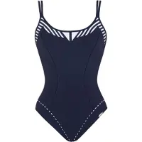 Sunflair Maillot de bain bleu marine / blanc