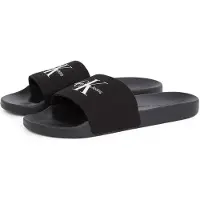 Calvin Klein Jeans Pantoufles pour homme YM0YM01271 0GJ Couleur : Noir Taille : 45