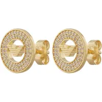 Emporio Armani Boucles d'oreilles or / transparent