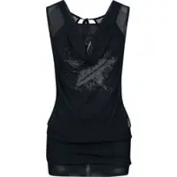 R.e.d. by emp Top de - S - XXL - pour Femme - noir - Taille XXL