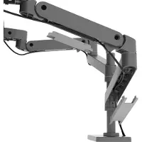Ergotron LX Series 45-690-293 Support de bureau pour écran plat 68,6 cm (27") Table/banc Gris foncé