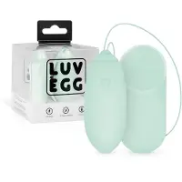 Huismerk - œuf vibrant télécommandé rechargeable - vert