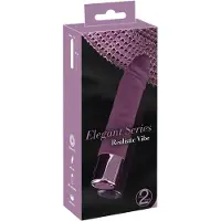 Elegant Series - Vibromasseur réaliste rechargeable étanche - silicone violet