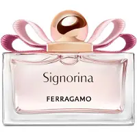 Salvatore Ferragamo Signorina, Femme, 100 ml, Flacon rechargeable, Parfum liquide, Poivre rose, Groseille, Jasmin, Pivoine, Rose