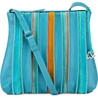 Mywalit Femmes, Sac à main, Schoudertas Laguna Top Zip Sardinia, Multicolore