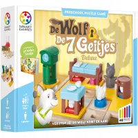 SmartGames Jeu de Société De Wolf & De 7 Geitjes Version en Néerlandais