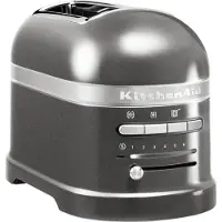 KitchenAid Artisan Grille-pain Gris Étain 2 Fentes