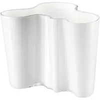 Iittala Vase Aalto 160 mm Blanc en Verre