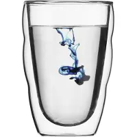 Bodum Ensemble de Verres Bodum 350ml en Verre Borosilicate Transparent - 2 Pièces