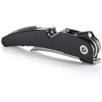 VacuVin Tire-bouchon - - Single Pull - Noir - Design contemporain - 1 pièce
