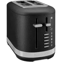KitchenAid Grille-pain 5KMT2109EBK 2 tranches 7 niveaux d'éjection élevée Cast Iron Black