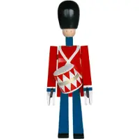 Kay bojesen Figurine en bois - Batteur - 21 cm - Petit - Rouge/B - - UneTaille - Décoration
