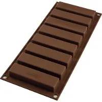 Silikomart Moule À Chocolat Silikomart Barre My Snack X 8