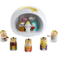 Alessi Crèche de Noël Presepe set de 11