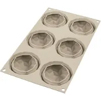 Elastotech Mini Gemma, Moule à gâteau, Gris