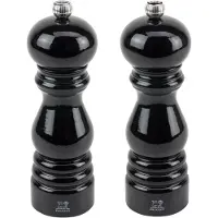 Peugeot Moulin à poivre et à sel Paris 18 cm - Laqué noir