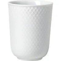 Lyngby Porcelæn Tasse Rhombe White Mug-33 Cl