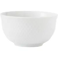 Lyngby Porcelæn Bol Rhombe White 11 Cm