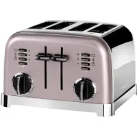 Cuisinart Grille-pain 4 fentes 1800w rose vintage - - CPT180PIE - style collection