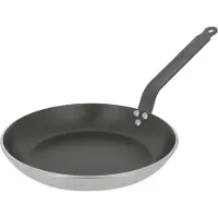 De Buyer POÊLE en fonte d'aluminium Ø 28 cm revêtement antiadhésif Poêle à frire noire
