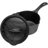 Petromax KR1 Cast-iron, casserole, noir