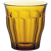 Duralex Set 6 Glass Amber Picardie 250ml Doré