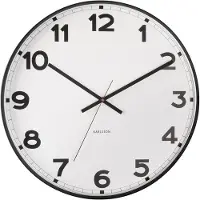 Karlsson - Horloge murale New Classic Medium - Blanc