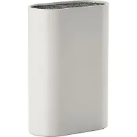 Zone Denmark Zone bloc à couteaux poils rond universel 24cm de haut porte-couteaux warm grey