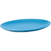 Lyngby Porcelæn Plat Rhombe Color Oval Serving-28.5x21.5 Cm