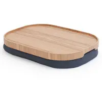 Bosign Grand plateau de genoux Coussin pour ordinateur portable gris, Support pour notebook, Gris