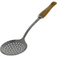 De Buyer Schaumlöffel Nostalgy, Ustensiles de cuisine, Gris, Argent