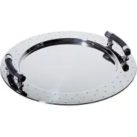 Alessi Plateau Alessi Rond Noir