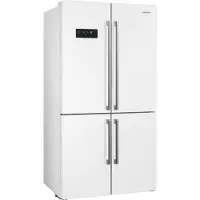 Smeg Fq60bde American Fridge Argenté 572 Liters / EU Plug 220V