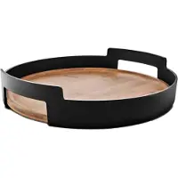 Eva Solo Plateau Eva Solo Nordic Kitchen Bamboe Black 35 cm