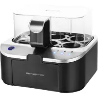 Emerio Cuiseur à œufs électrique Smart - Pour 6 œufs - 400 W - Messages vocaux - Cuisson à point, molle et moyenne simultanée - Tasse doseuse incluse - EB-123177.12 - Cuiseur à œufs noir