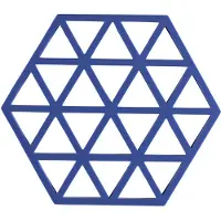 Zone Denmark Dessous de Plat / Verre Zone Denmark Triangles Indigo 16 cm