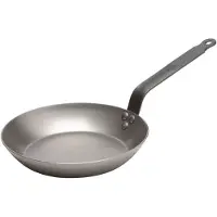 De Buyer poêle lyonnaise | tôle d'acier | Ø30cm | Gaz, électrique, vitrocéramique, four