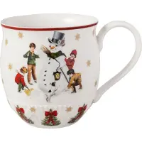 Villeroy & Boch Tasse à anse, construire un bonhomme de neige Toy's Fantasy, Tasse, Multicolore