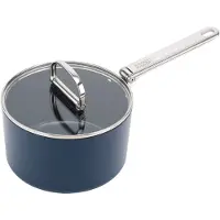 Joseph & Joseph Space, Rond, Bleu, Aluminium, Céramique, Acier inoxydable, Acier inoxydable