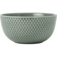 Lyngby Porcelæn Bol Rhombe Earth 13 Cm