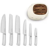 Smeg Bloc de 6 couteaux KBSF02CR Crème