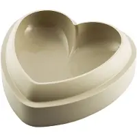 Silikomart Plat de cuisson Batticuore 20,5 x 20 cm