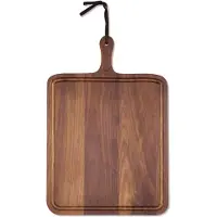 Dutchdeluxes Planche à pain Dutchdeluxes XL Square Oiled Solid Walnut