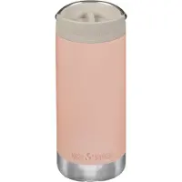 Klean Kanteen TKWide Insulated Coffee Tumbler Café Cap 1011146 Peach Parfait, bouteille thermos, 355 ml